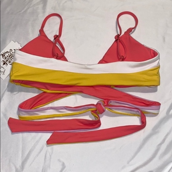 Becca Bikini Top Sz L - Picture 3 of 4